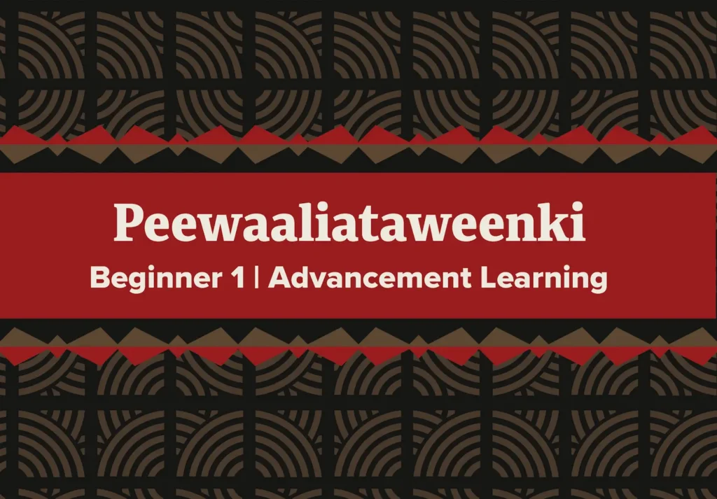 Peewaalia Beginner 1 Advancement [3/10/25]