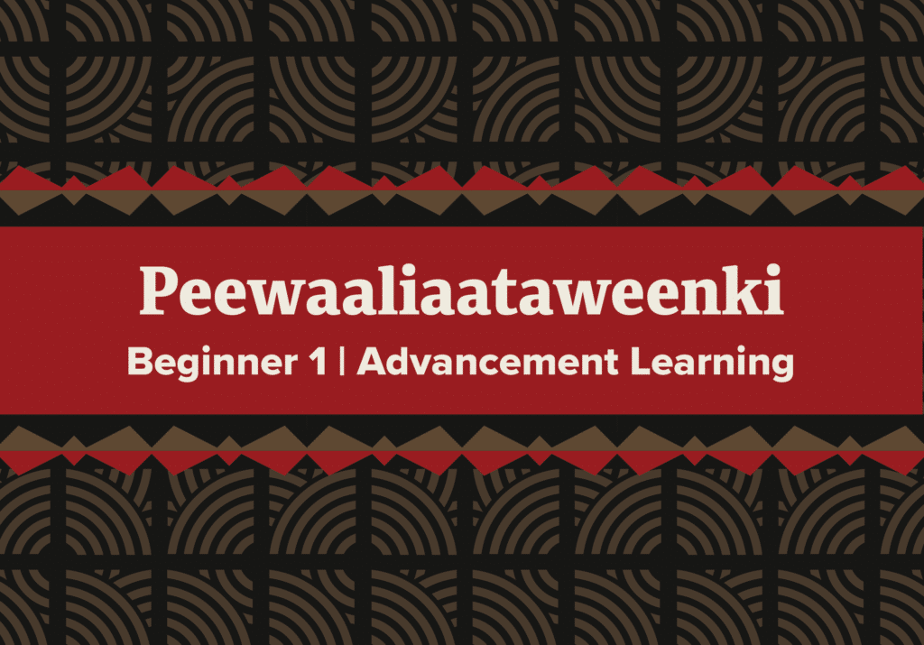 Peewaalia Beginner 1 Advancement [3/10/25]